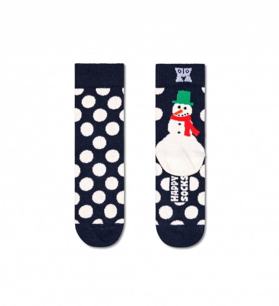 Kinder Happy Socks Socken | Kids Jumbo Snowman Sock