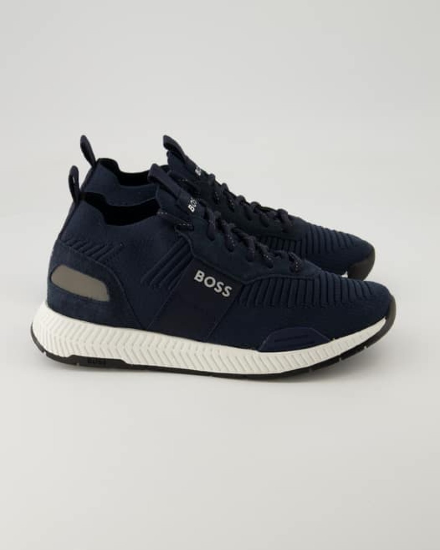 Herren Boss Sneaker | Titanium_Runn_Knst_N 10232616