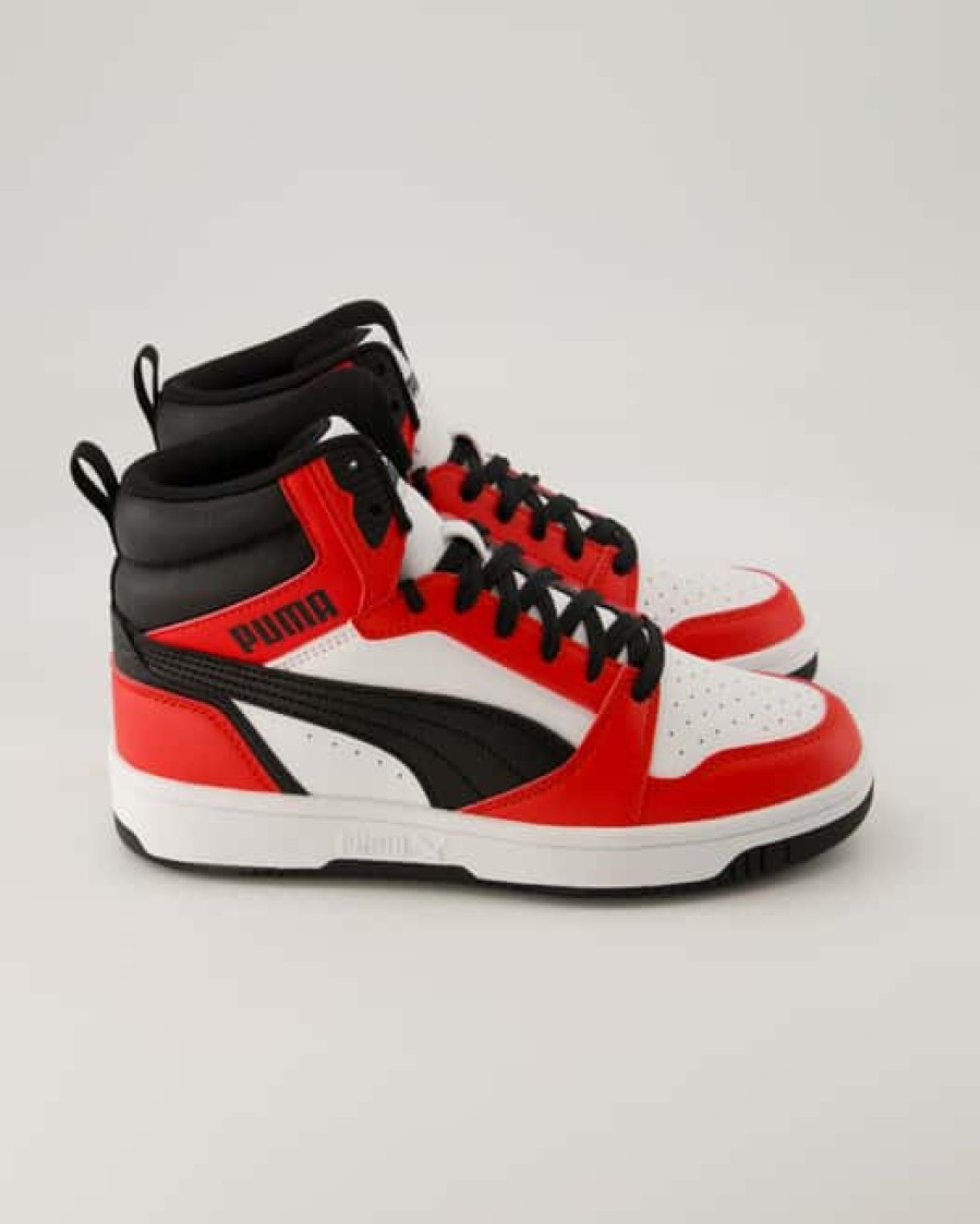 Kinder Puma Sneaker | Puma Rebound V6 Mid Jr.