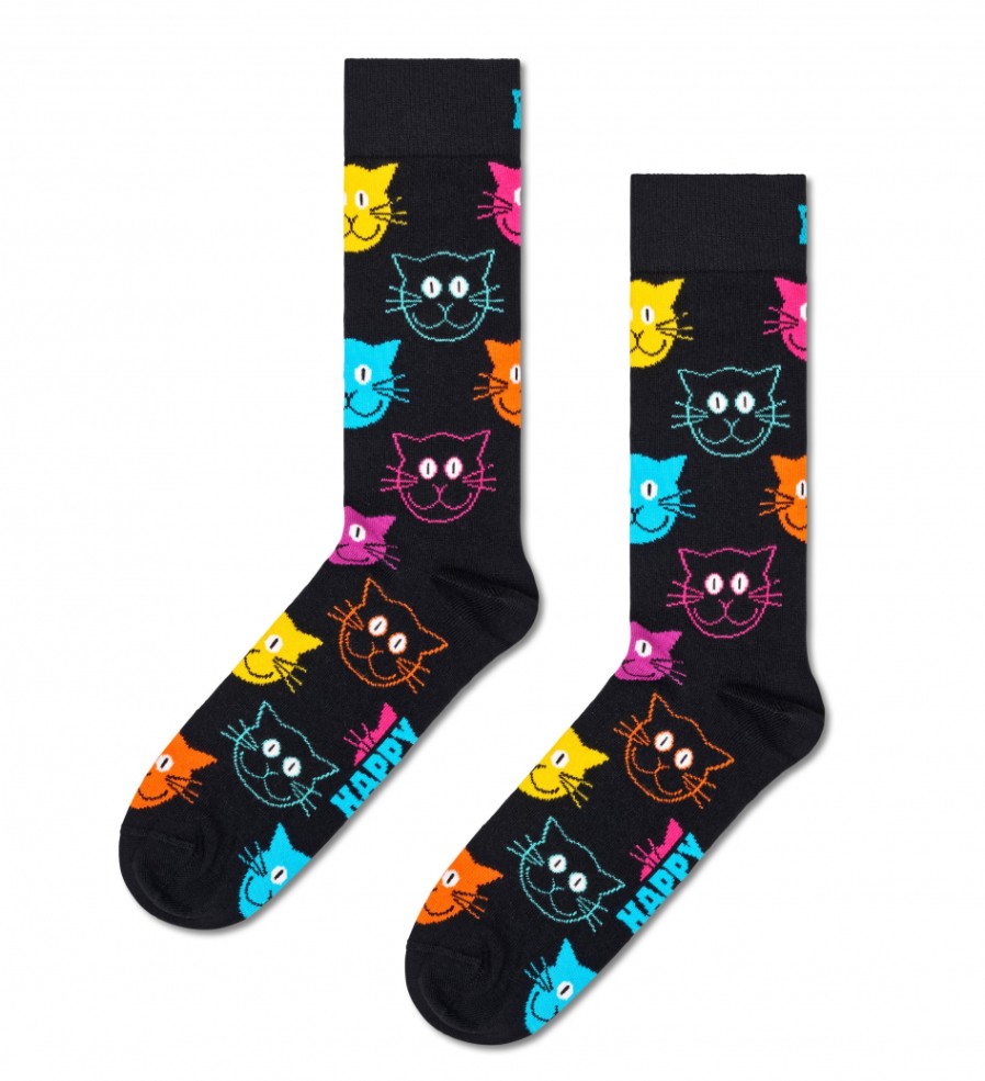 Damen Happy Socks Socken & Strumpfe | Cat Sock