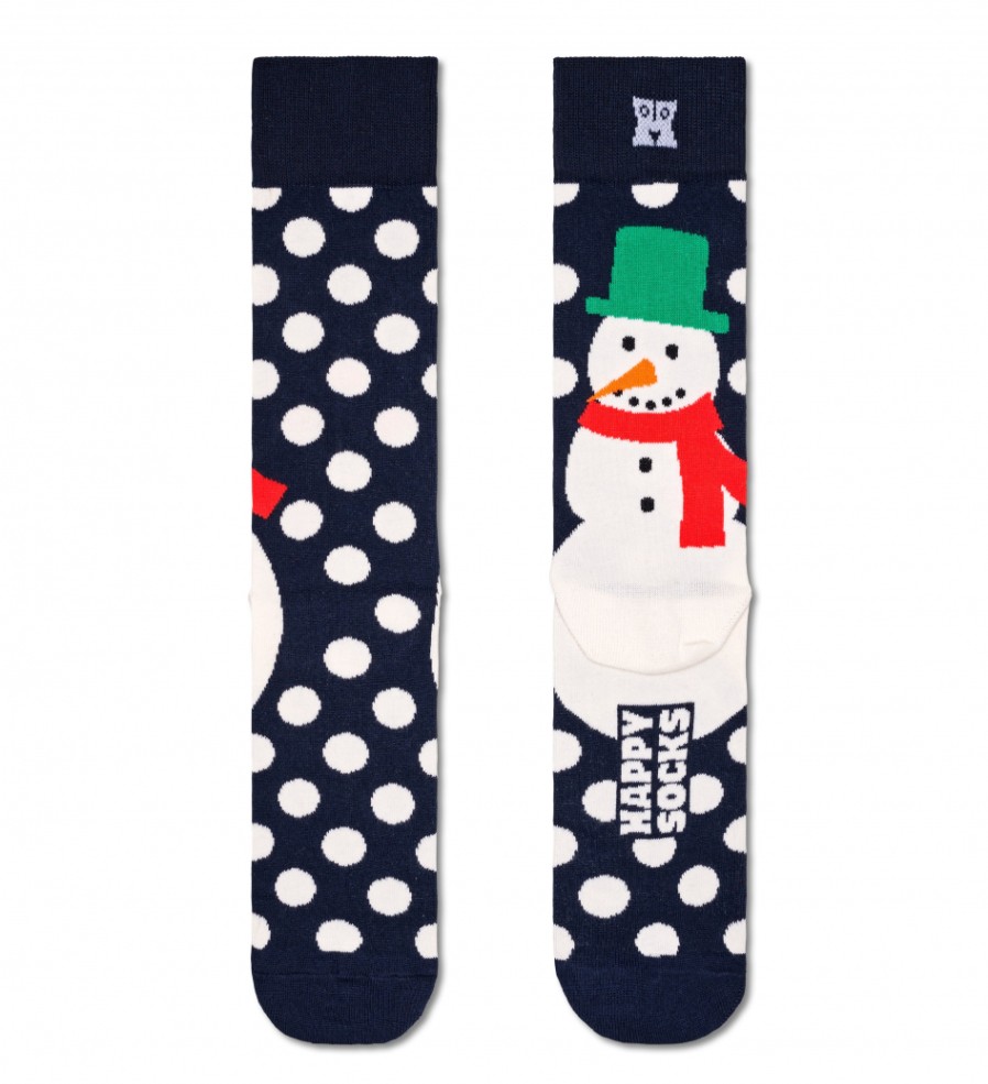 Damen Happy Socks Socken & Strumpfe | Jumbo Snowman Sock