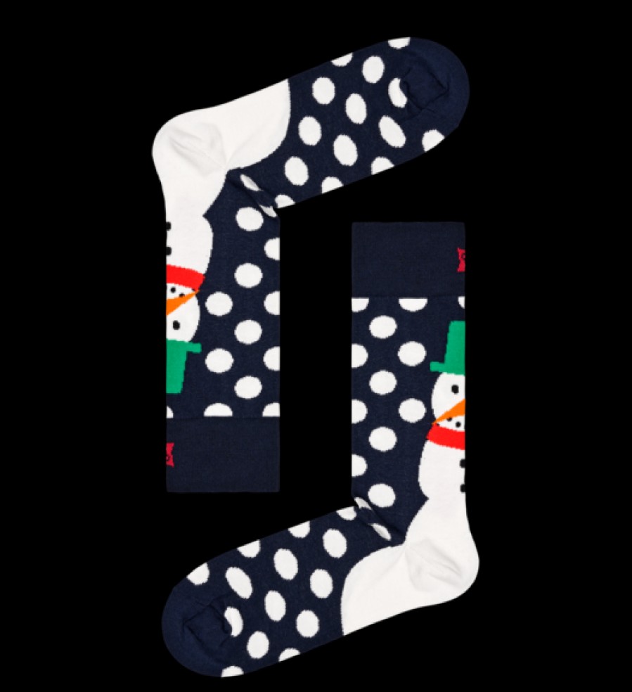 Damen Happy Socks Socken & Strumpfe | Jumbo Snowman Sock