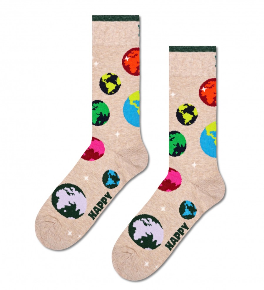 Damen Happy Socks Socken & Strumpfe | Planet Earth Sock