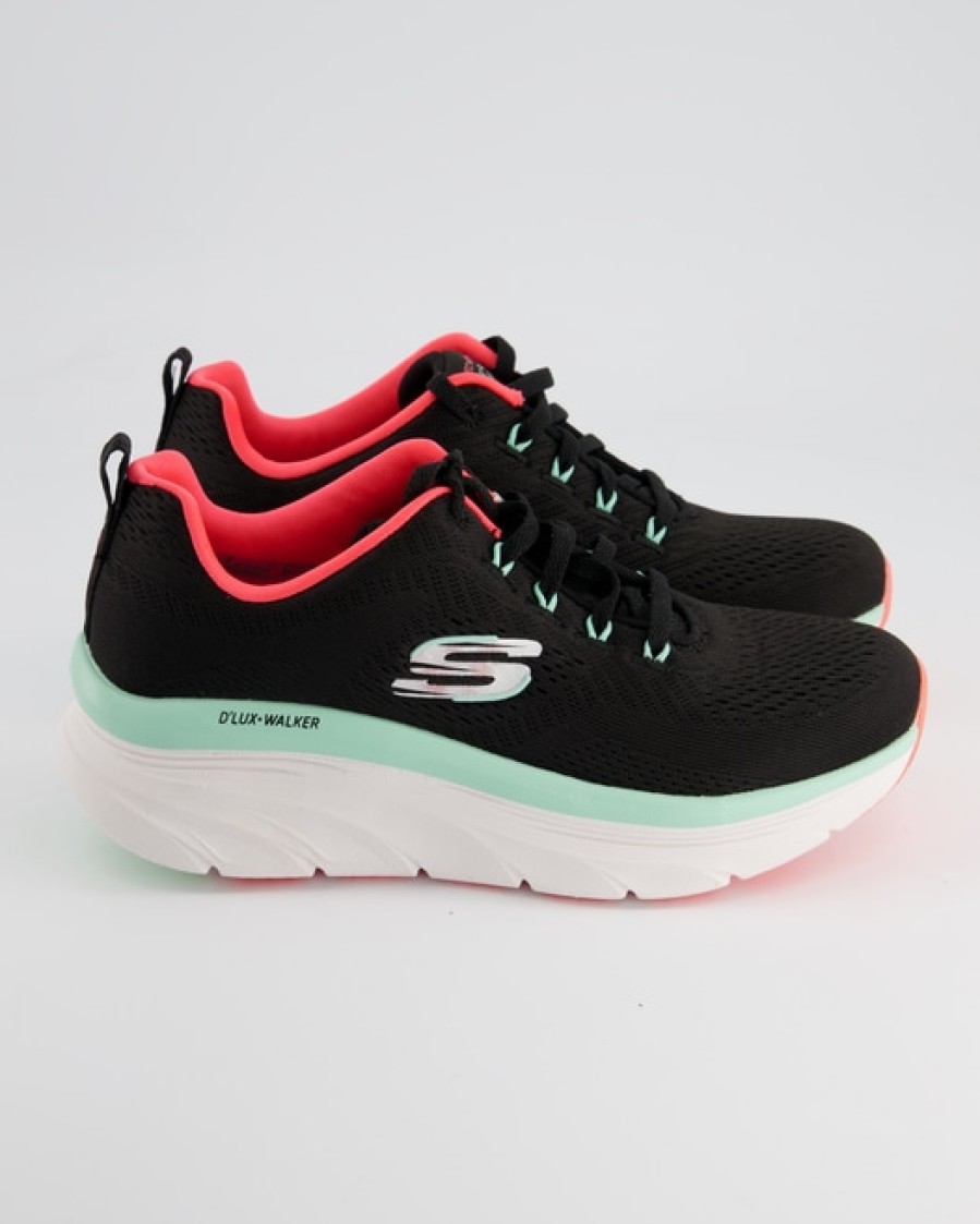 Damen Skechers Vegane Schuhe | Dlux Walker - Fresh Finesse