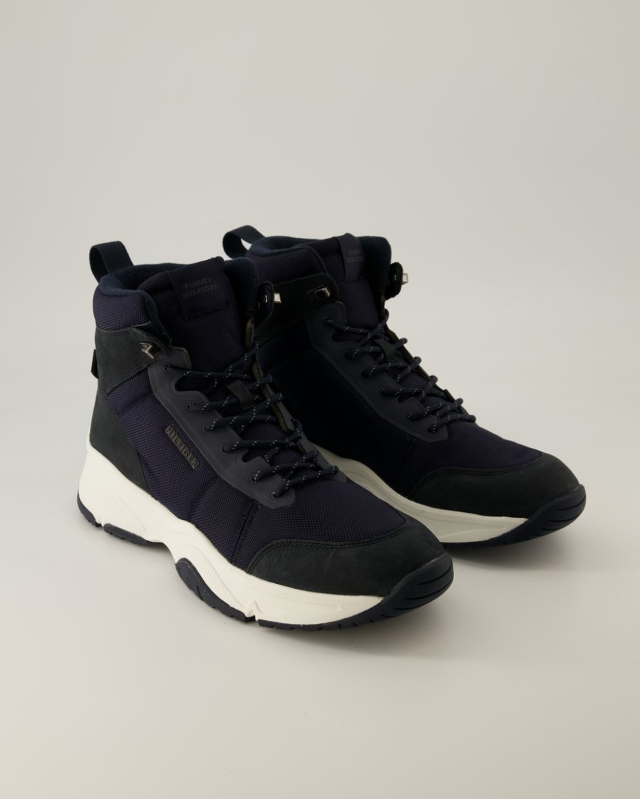 Herren Tommy Hilfiger Stiefeletten & Boots | Outdoor Snk Boot Lth Cordura