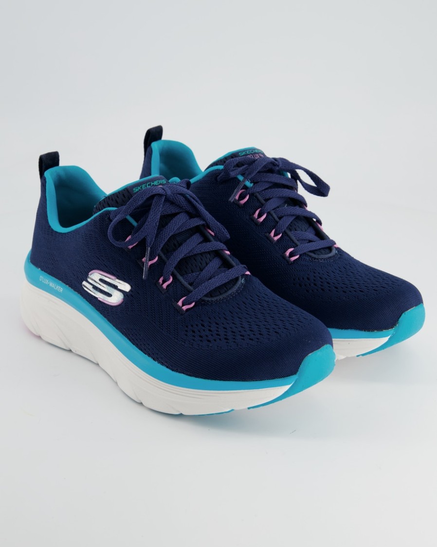 Damen Skechers Vegane Schuhe | Dlux Walker - Fresh Finesse